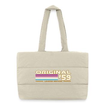 1959 - Puffer Shopping Bag - natural - Front