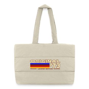 1973 - Puffer Shopping Bag - natural - Front