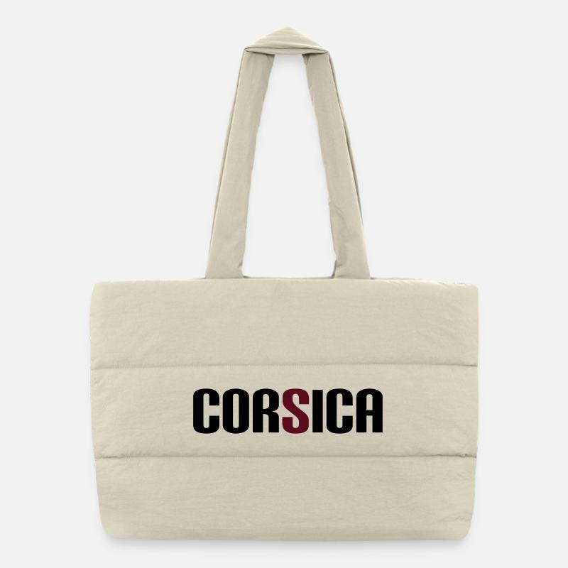 Corsica - Corse Sac shopping matelassé