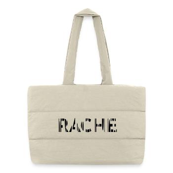 Rache - Puffer-Einkaufstasche - Naturweiß - Vorne
