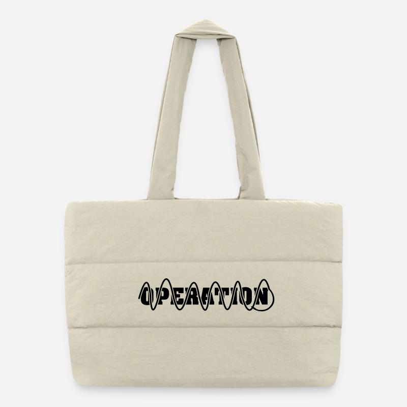 Surgery if wound sutured Puffer Shopping Bag