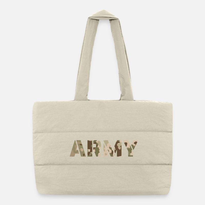 ARMY NL Desert NFP Sac shopping matelassé
