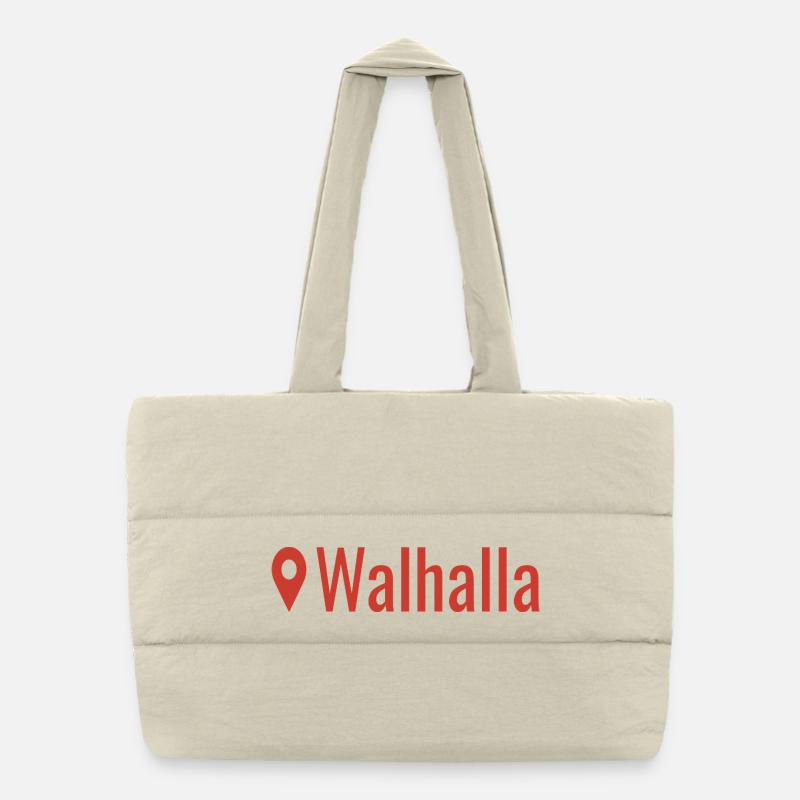 Lieu viking : Walhalla Sac shopping matelassé