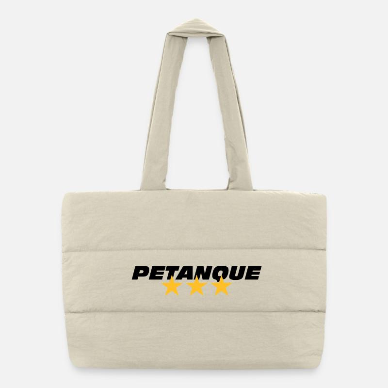 Petanque Puffer-Einkaufstasche