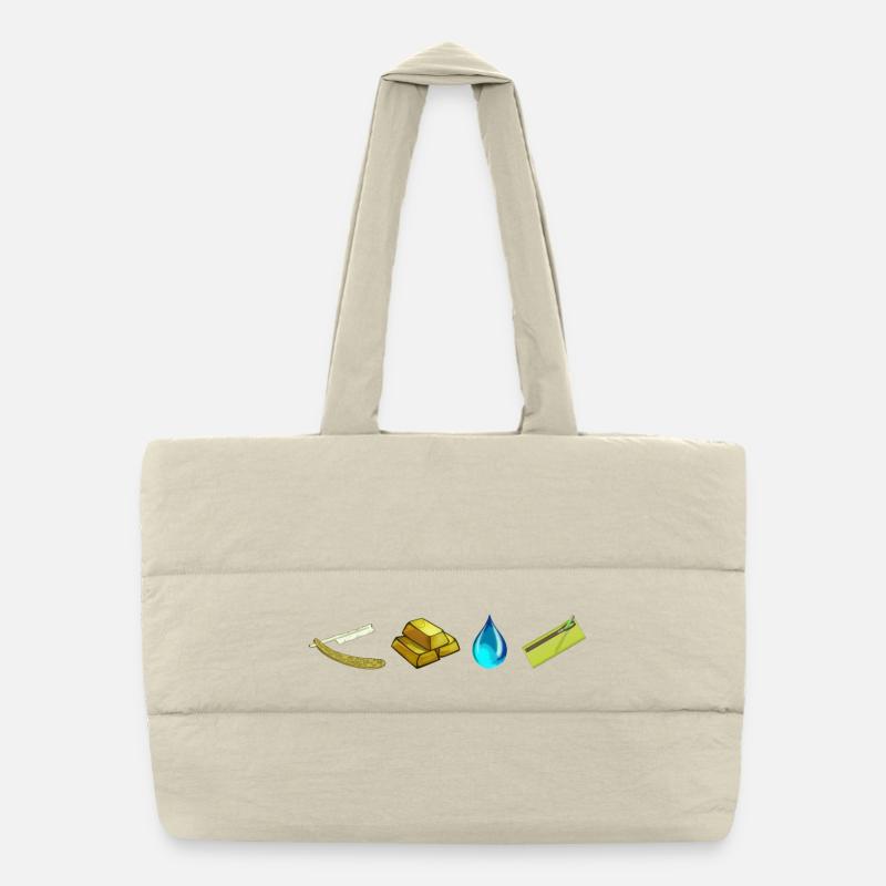 Rebus: Death on the heels Puffer Shopping Bag