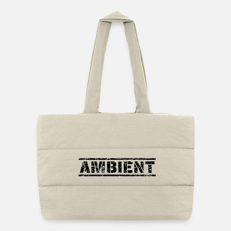 Ambient Puffer-Einkaufstasche