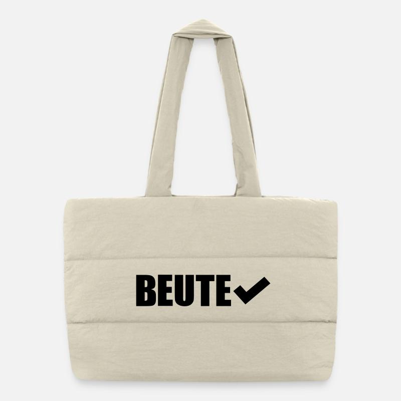Sac - Sac shopping matelassé - blanc naturel