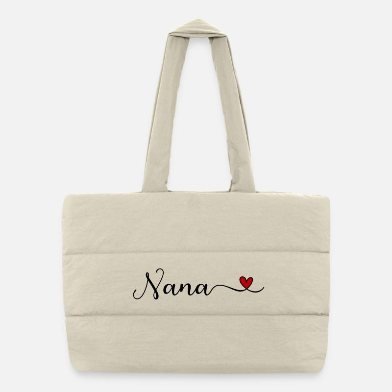 Mémé Sac shopping matelassé