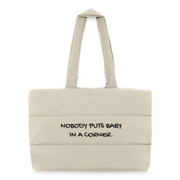 Cinema - Quotes - Film - Citations - Zitat - Humor - Puffer Shopping Bag - natural - Front