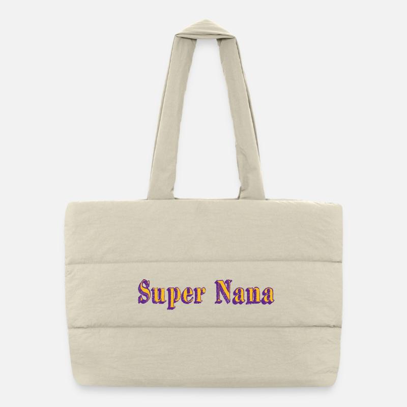 Sac shopping matelassé