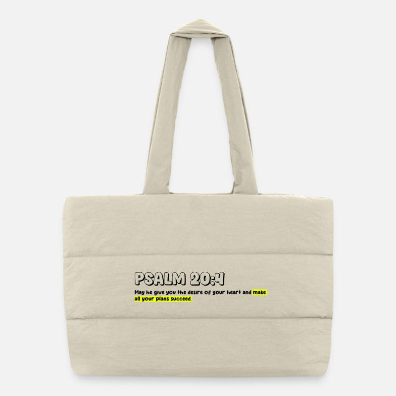 Abstract Geometric Pattern on Bright Background Puffer Shopping Bag