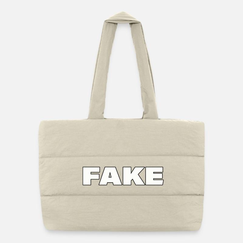 FAKE Puffer-Einkaufstasche