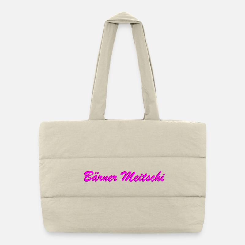 Sac shopping matelassé