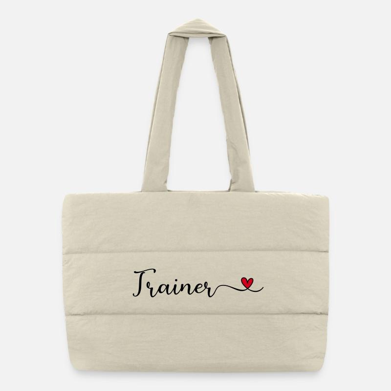 Trainer Puffer-Einkaufstasche