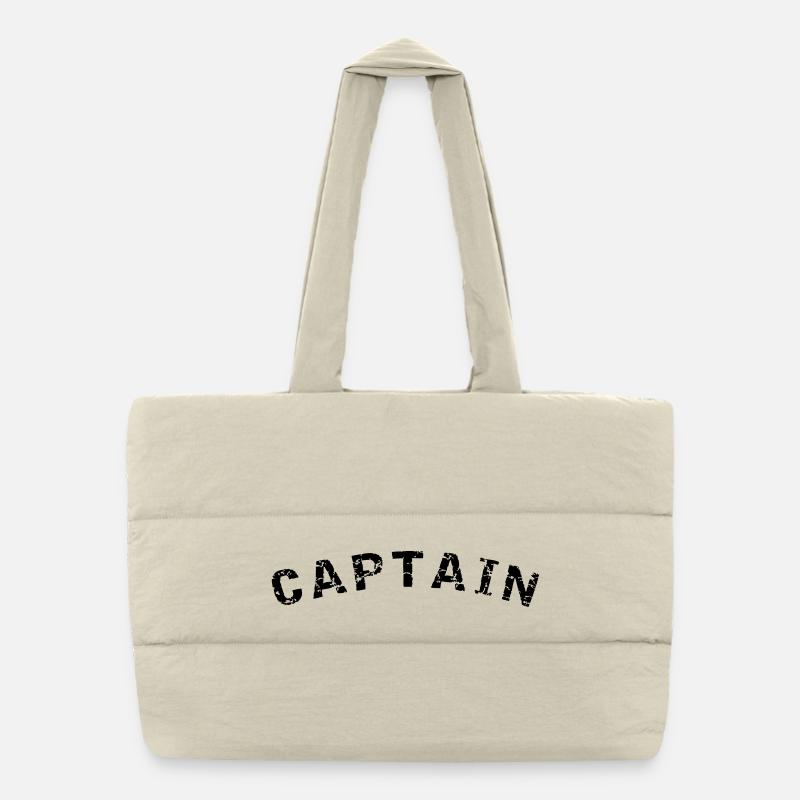 Captain Style Design Puffer-Einkaufstasche