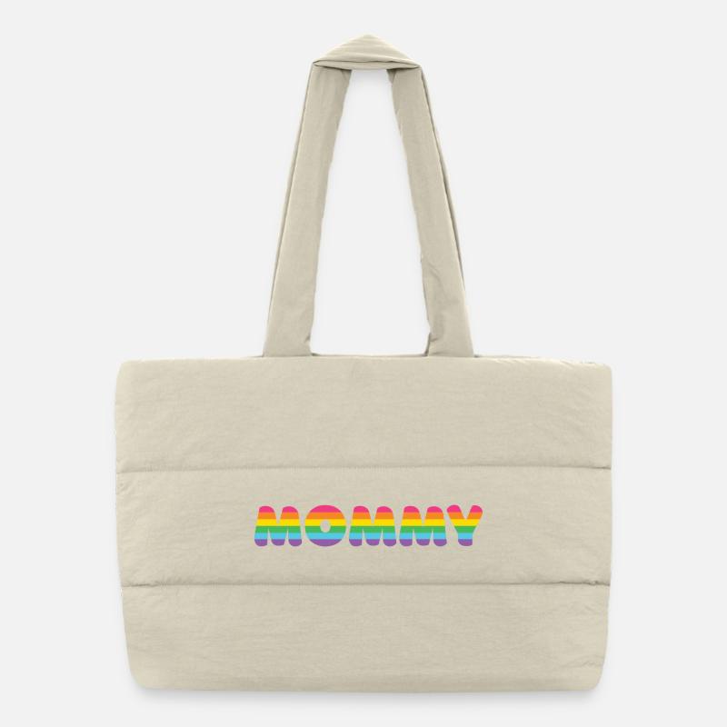 LGBTQ+ Mommy Puffer Shopping Bag