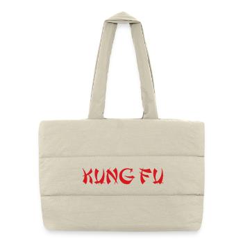 KUNG FU - Puffer Shopping Bag - natural - Front
