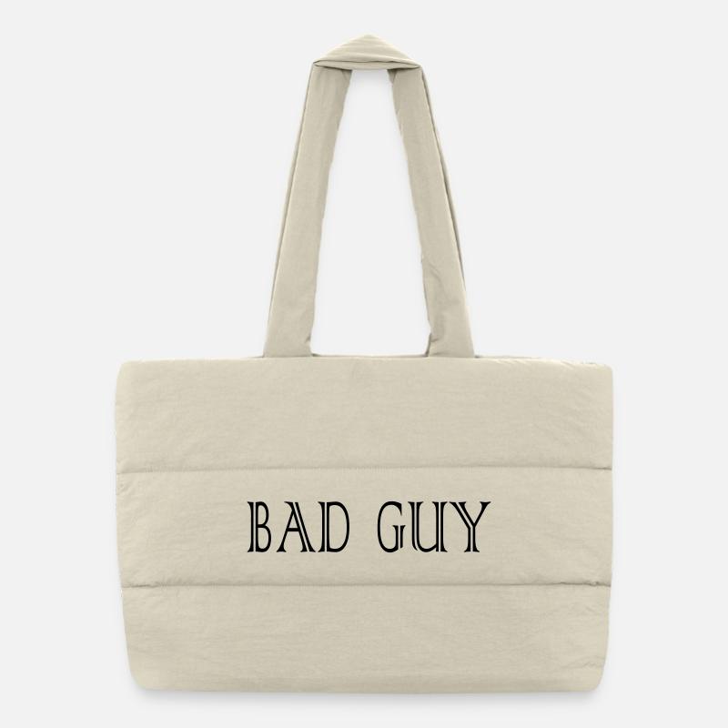 bad_guy Puffer Shopping Bag