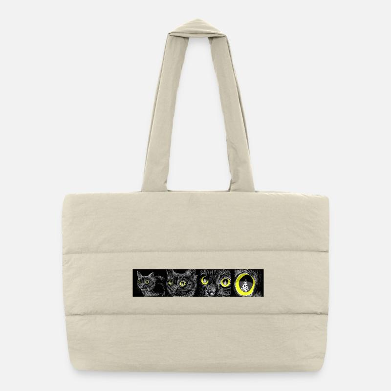 TARGET LOCKED Puffer Shopping Bag