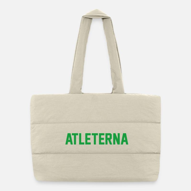 Athletes Puffer Shopping Bag