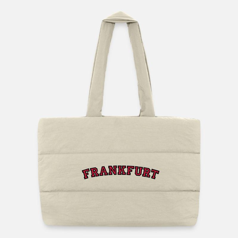Francfort College Style Sac shopping matelassé