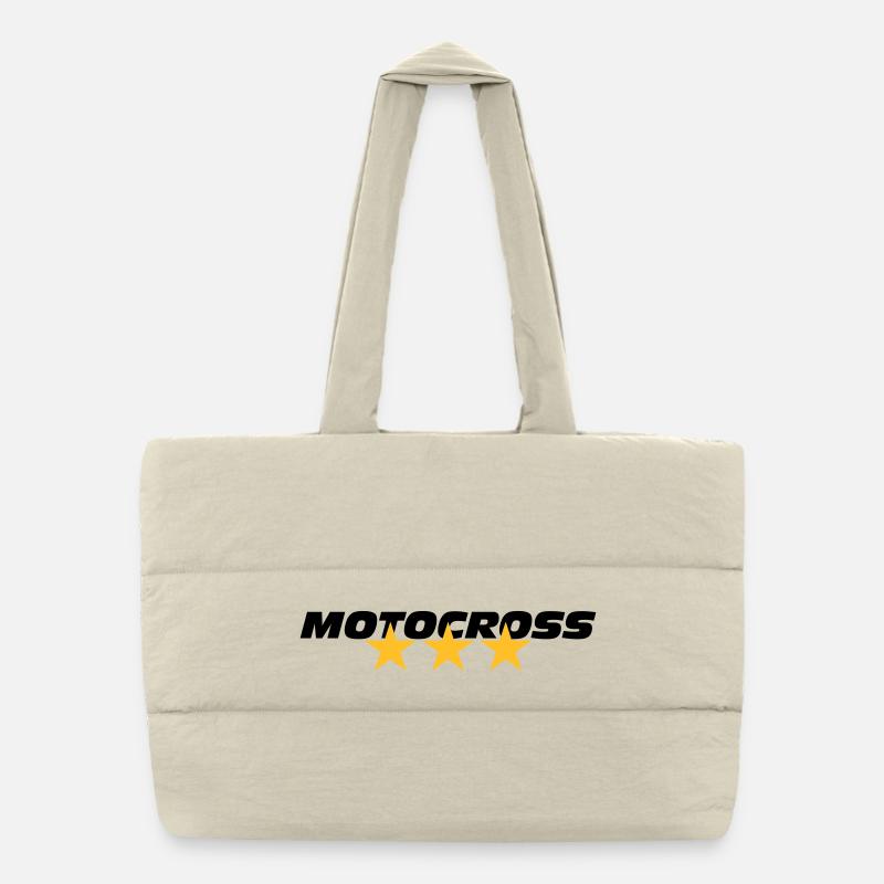 Motocross Puffer-Einkaufstasche