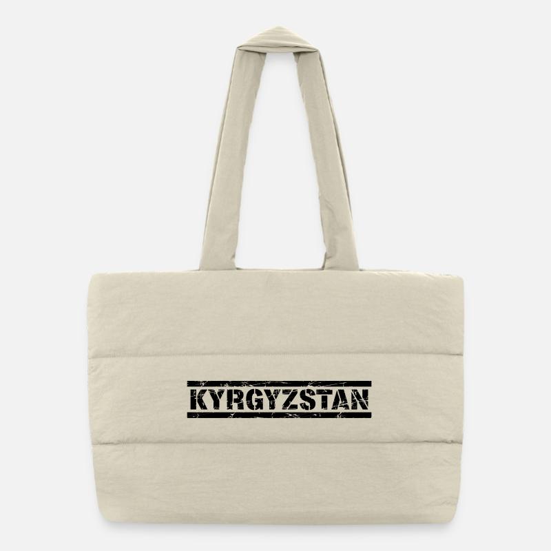 Kirghizistan Sac shopping matelassé