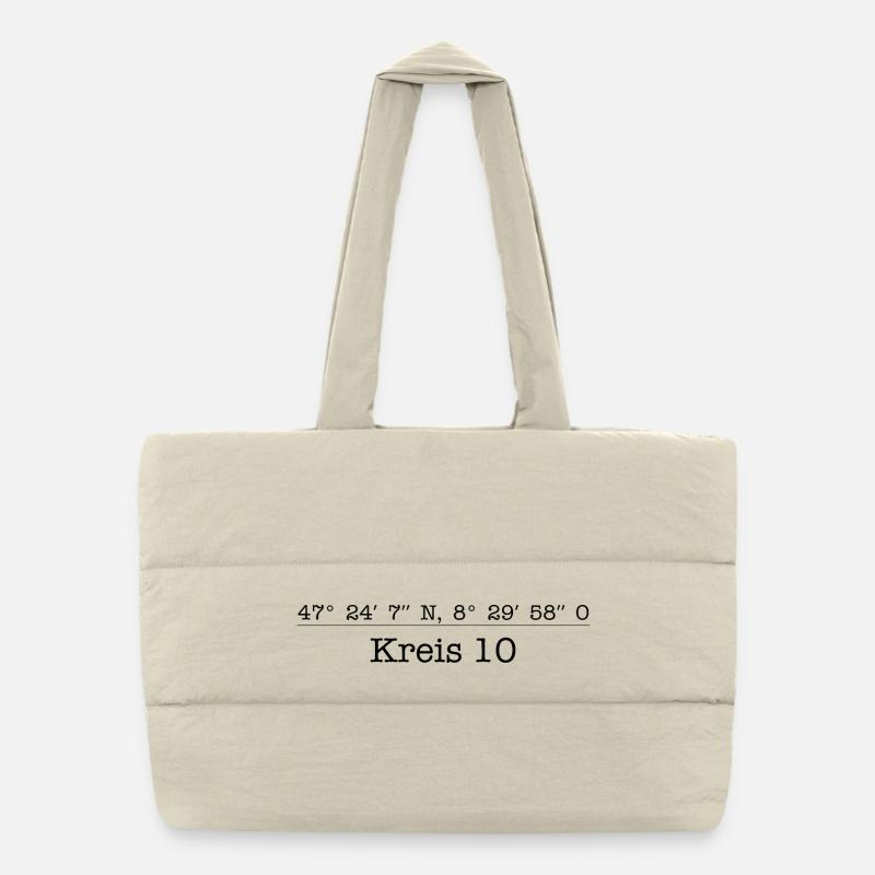 Coordinates District 10 Zurich Puffer Shopping Bag