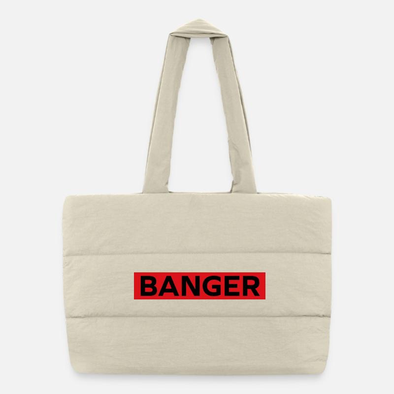 Banger Puffer-Einkaufstasche