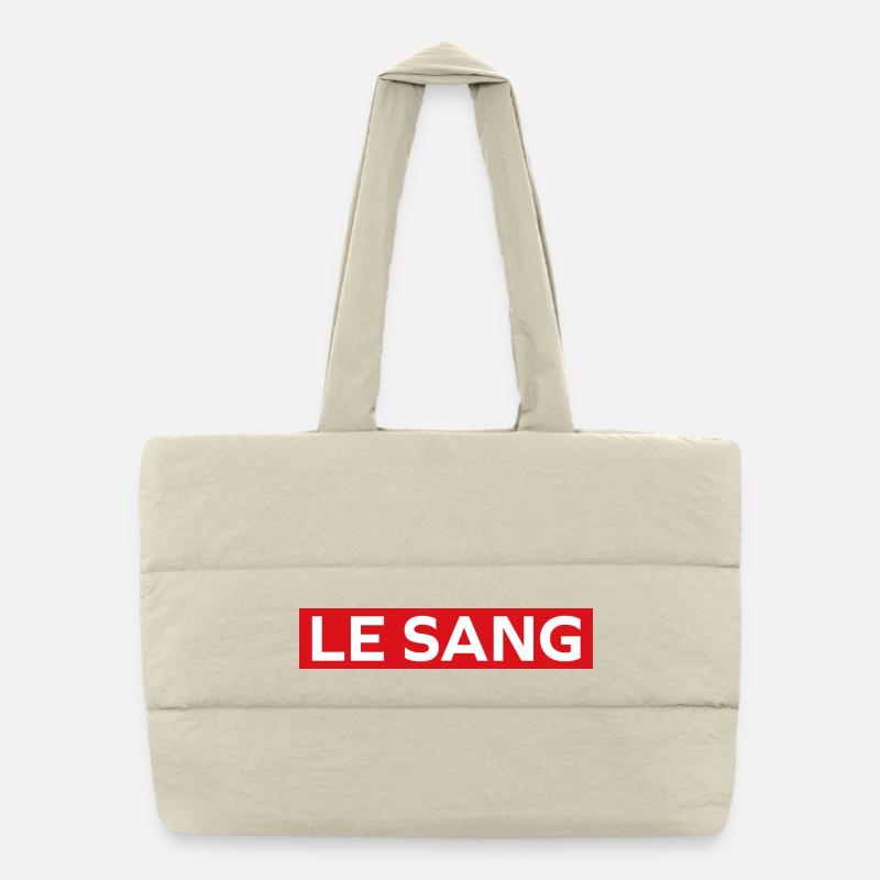blood Puffer Shopping Bag