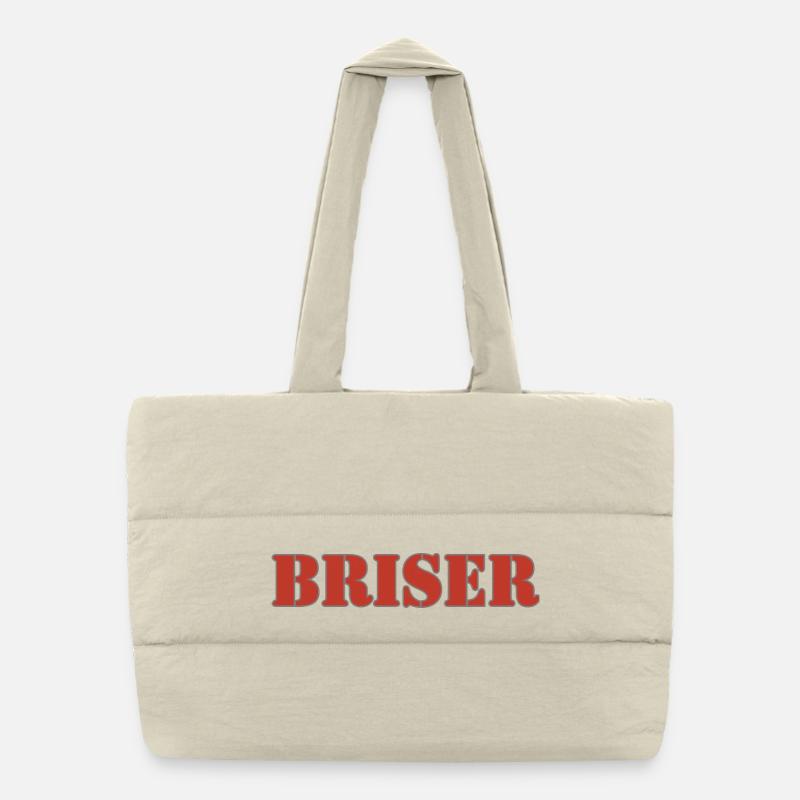 break Puffer Shopping Bag