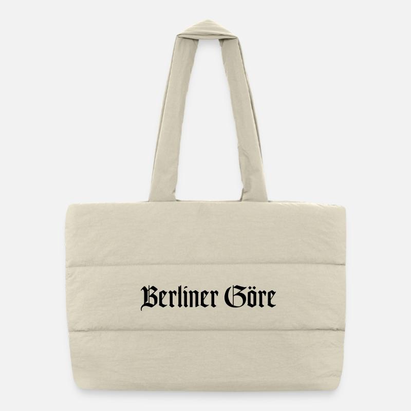 BERLINER GÖRE Puffer-Einkaufstasche