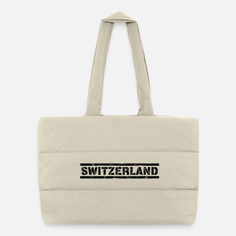 Suisse Sac shopping matelassé