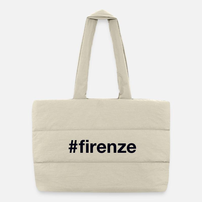 FIRENZE Hashtag Florence Sac shopping matelassé