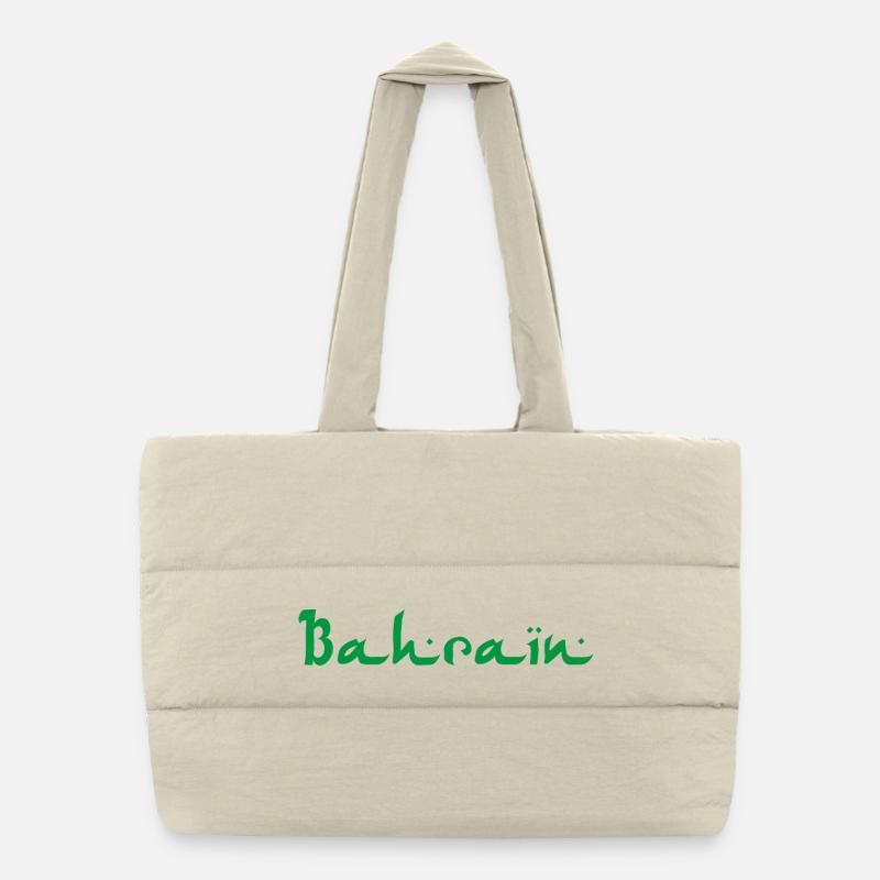 Bahrain Puffer-Einkaufstasche