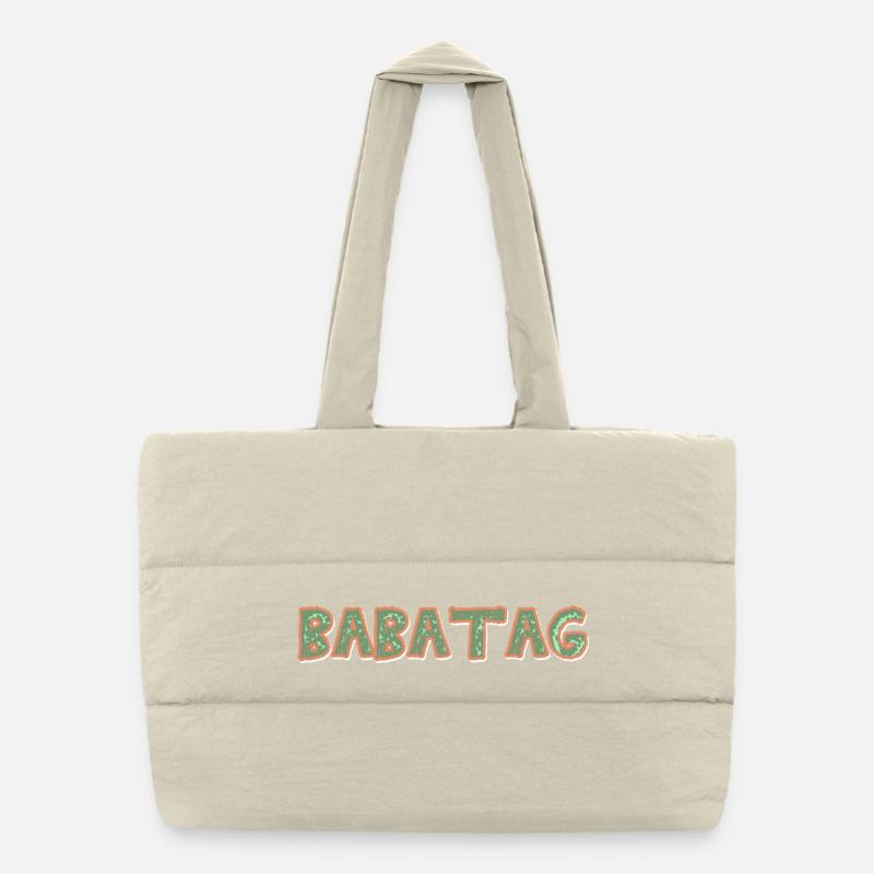 Mount Babatag Puffer Shopping Bag