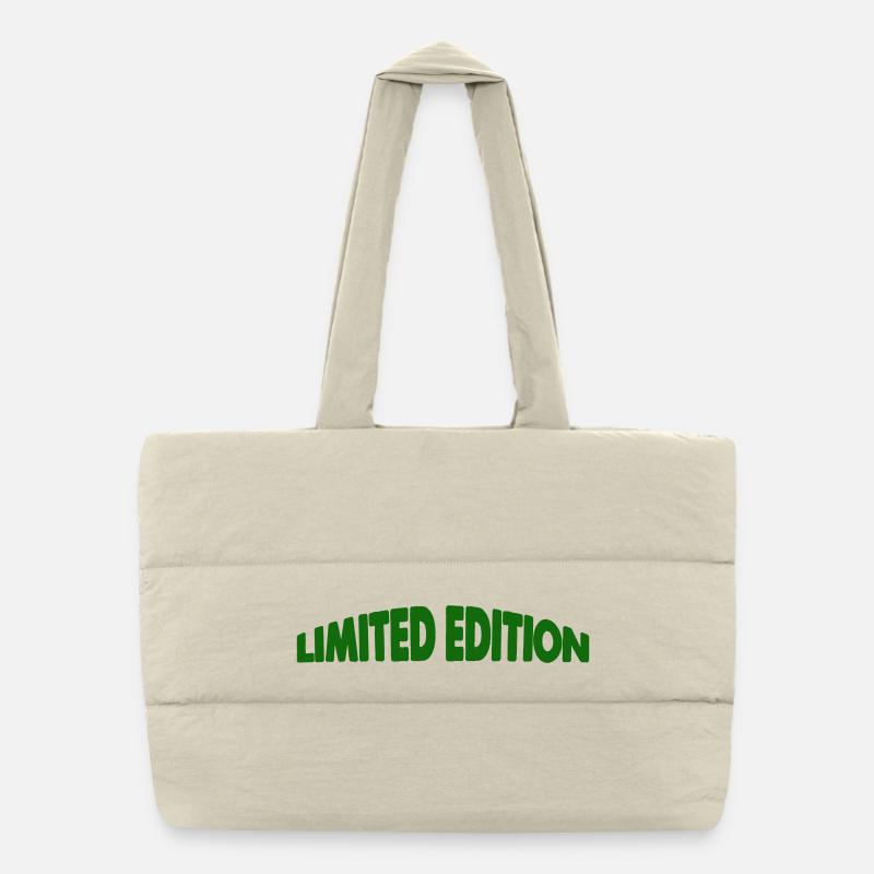 Limited Edition Puffer-Einkaufstasche