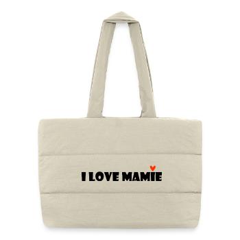 GRANNY. MOM. GRANDMA. MOTHER'S DAY - Puffer Shopping Bag - natural - Front
