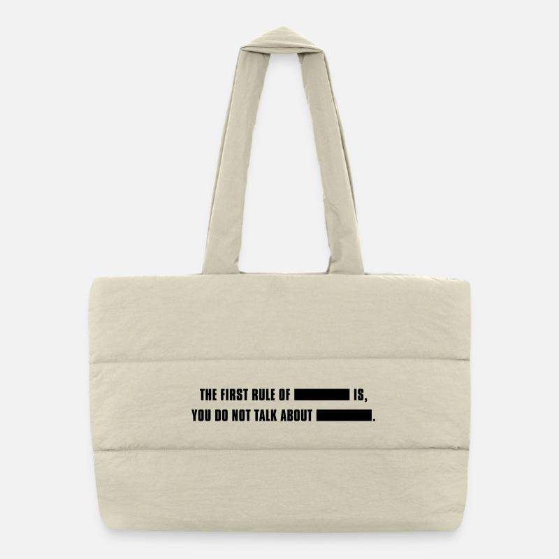 fightclub Sac shopping matelassé