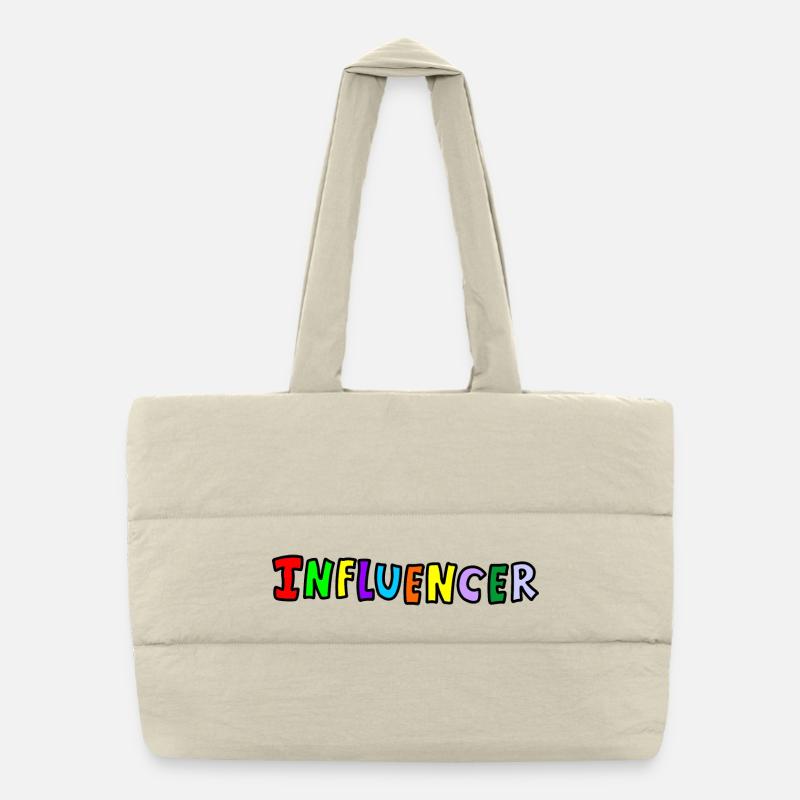 influencer Puffer Shopping Bag