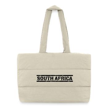 South Africa - Puffer-Einkaufstasche - Naturweiß - Vorne