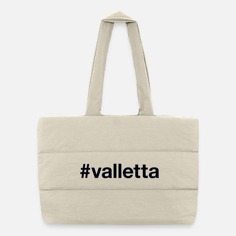 VALLETTA Hashtag Sac shopping matelassé