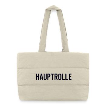 STARRING ROLE Main Role - Puffer Shopping Bag - natural - Front
