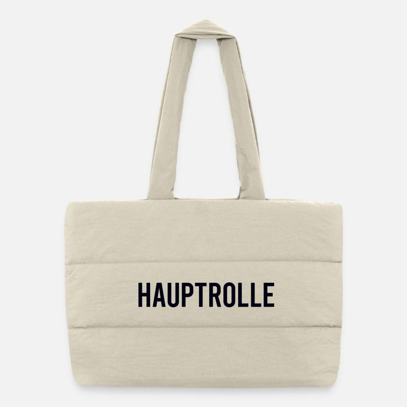 STARRING ROLE Main Role Puffer Shopping Bag