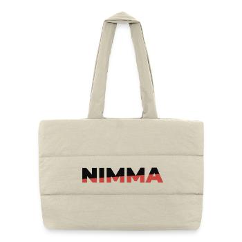 NIMMA - Puffer-Einkaufstasche - Naturweiß - Vorne