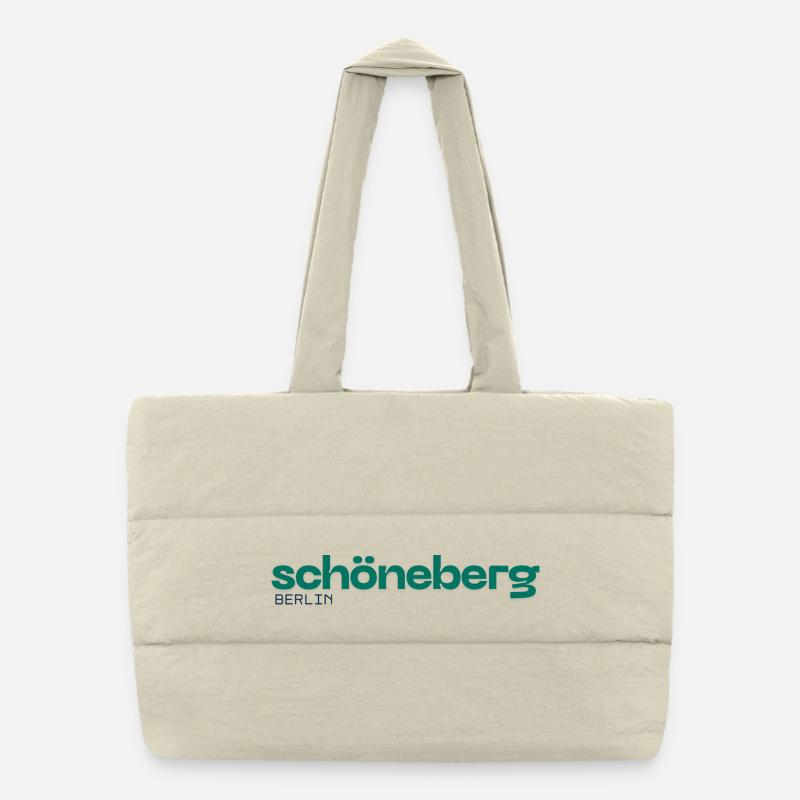 Schöneberg Berlin - Simple design Puffer Shopping Bag