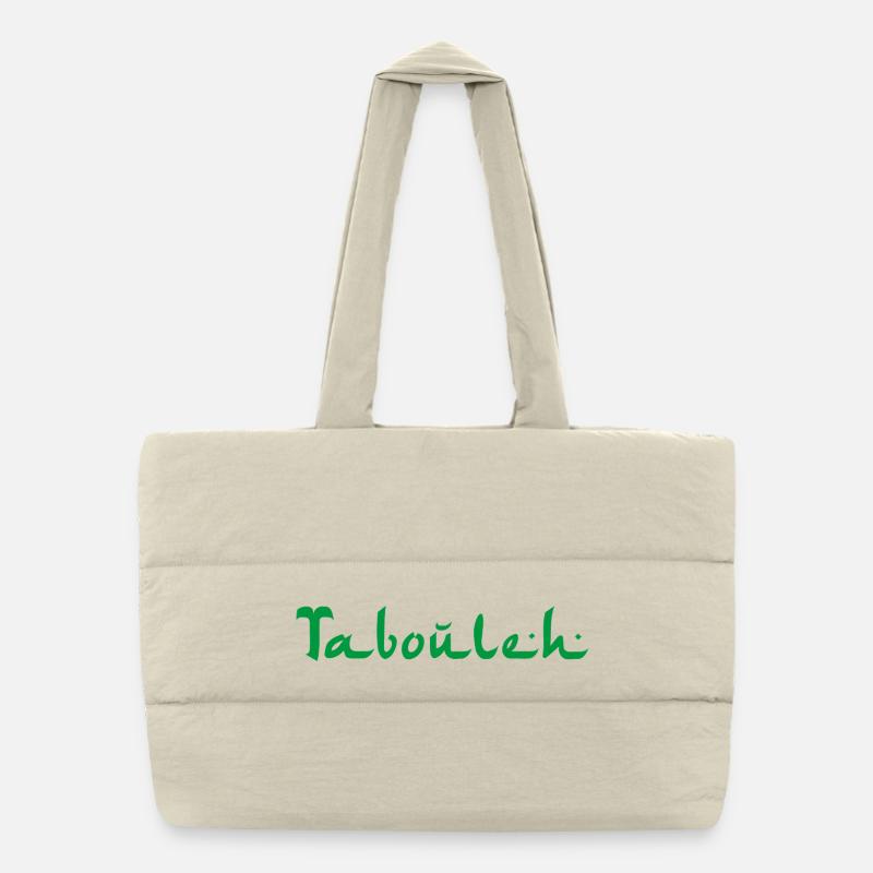 Taboulé Taboulé Sac shopping matelassé