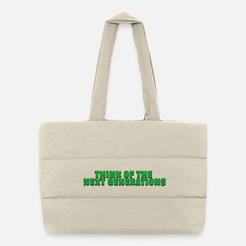 Sac shopping matelassé