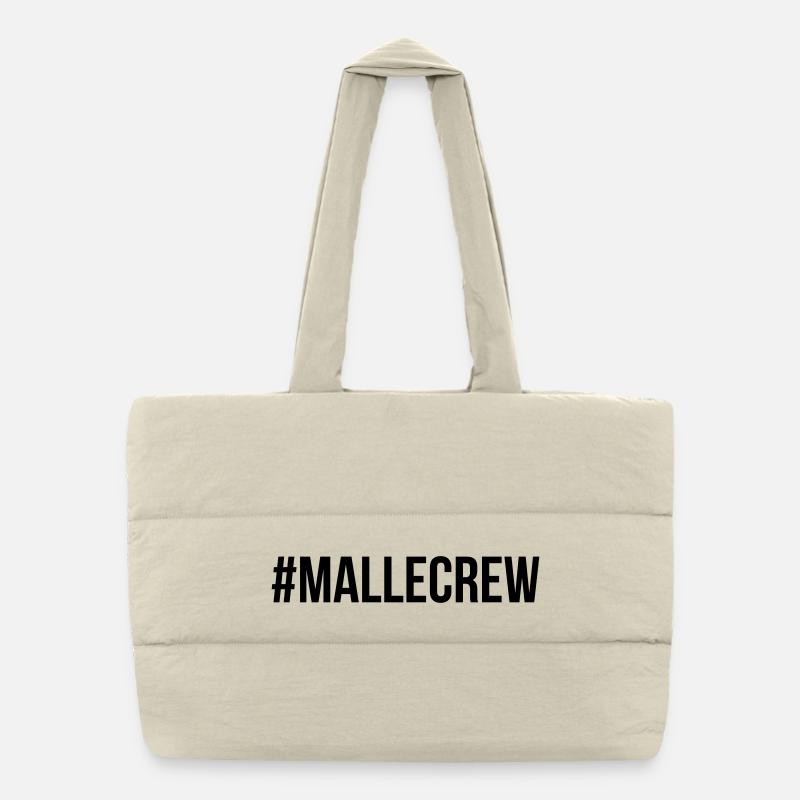 Mallecrew - Puffer Shopping Bag - natural