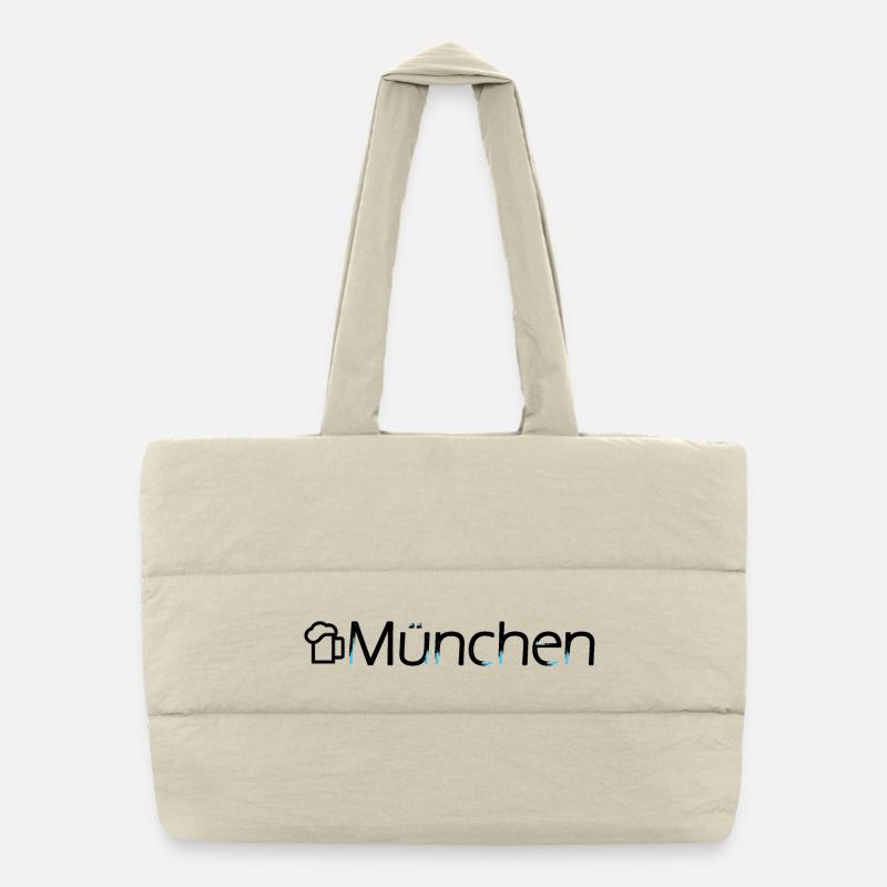 Farbexplosion Tuschezeichnung Puffer-Einkaufstasche